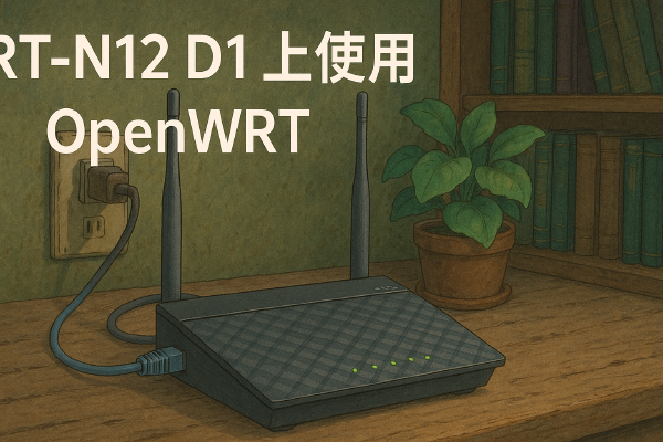 在 RT-N12 D1 上安裝 OpenWRT